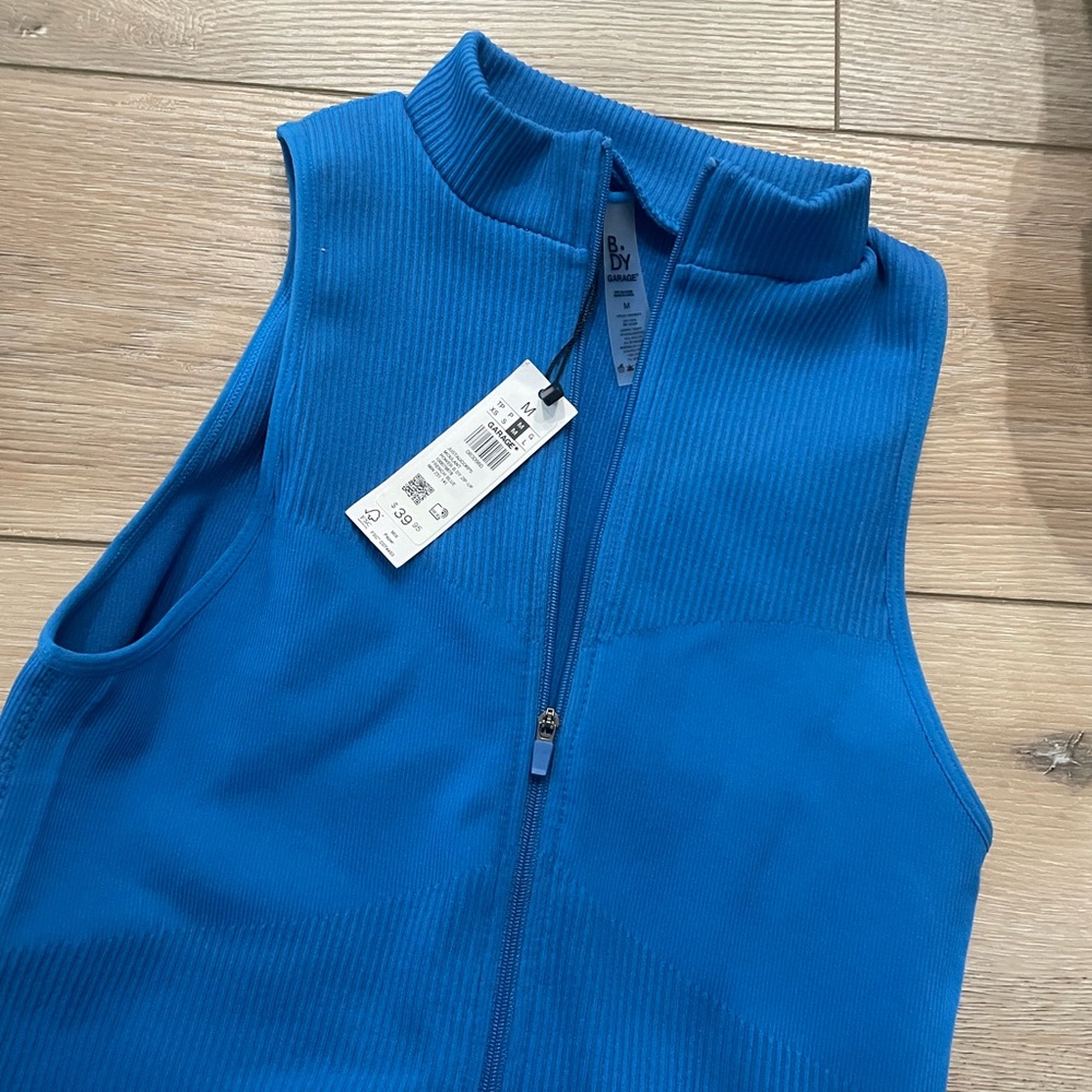 Garage Blue bodysuit  Top